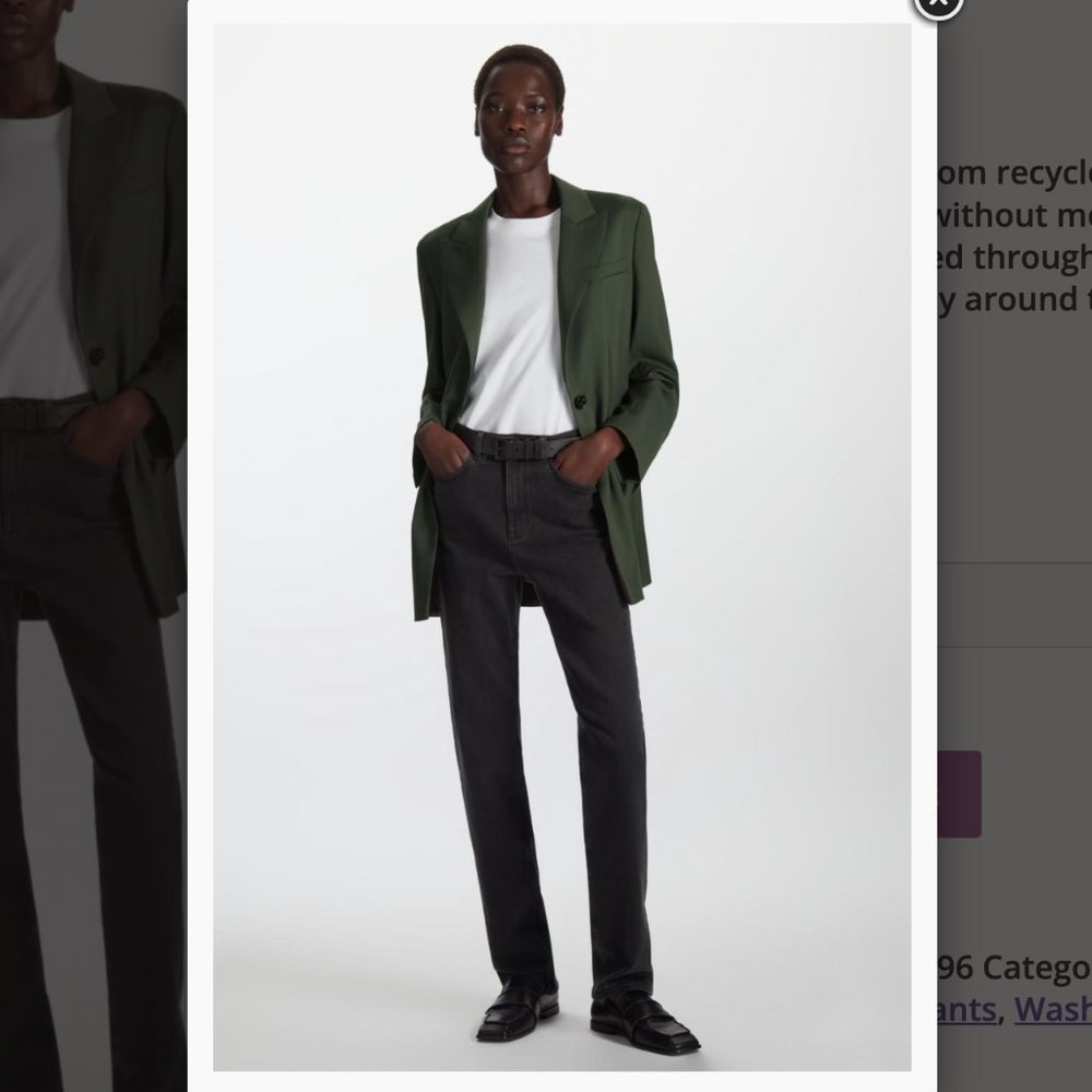 Black Straight Jeans - Picture 9 of 9